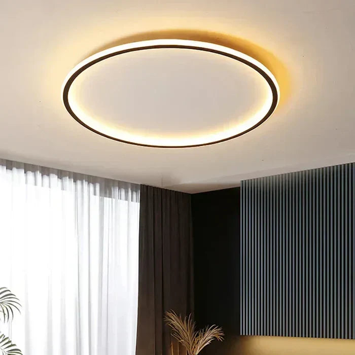 Plafonnier Rond Scandinave - AuroraSphere