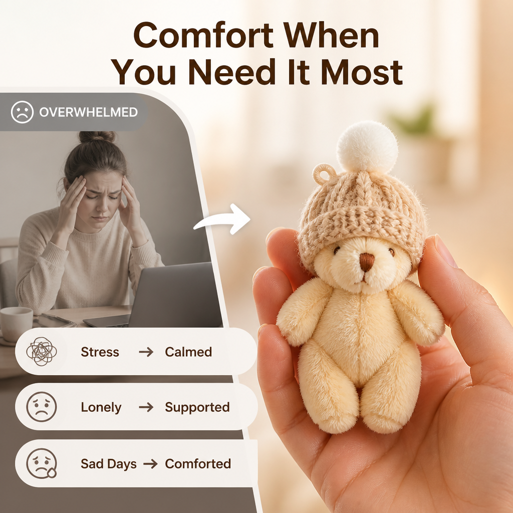 CozyCompanion™ — Votre étreinte de confort et de calme de poche à tout moment (4 pièces)