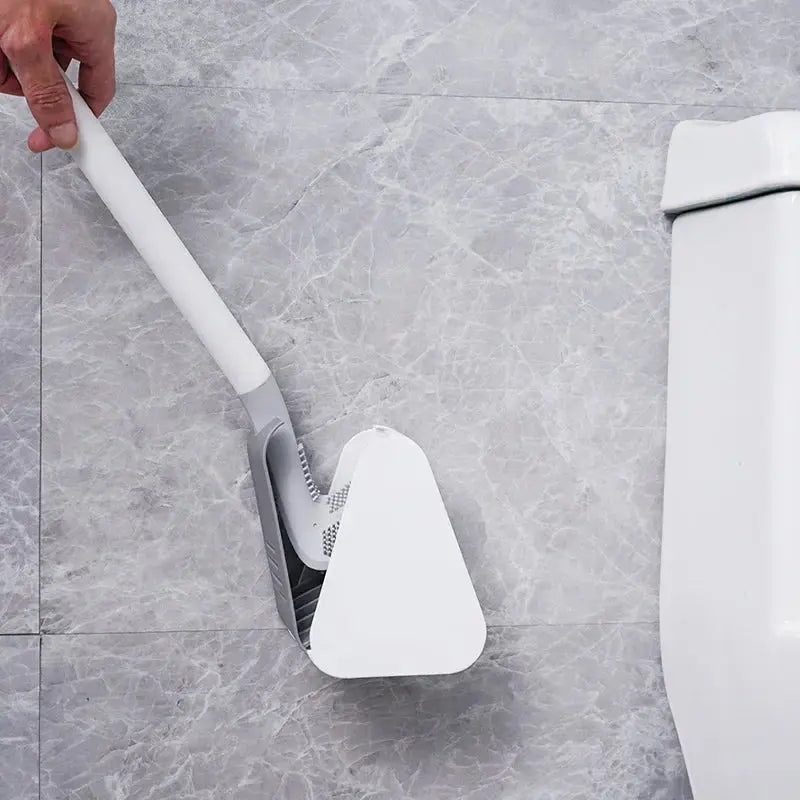 Brosse de Toilette en Silicone Antibactérienne – Résistante aux Odeurs