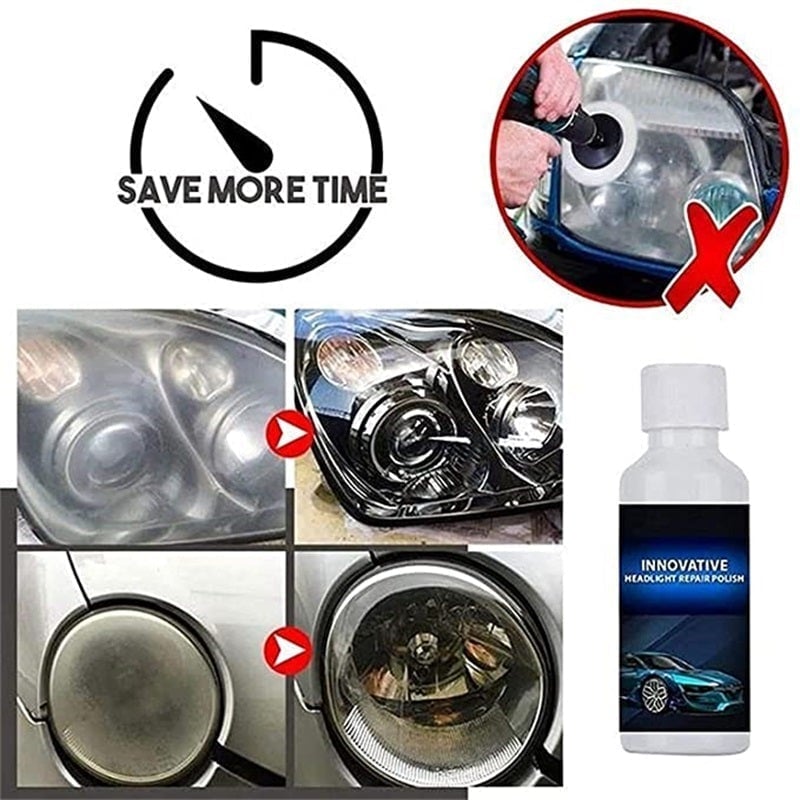 ClariLux™ Fluide de Renouvellement des Phares — Transformez des Phares Dulles en Éclat Éblouissant qui Renforce Instantanément la Confiance