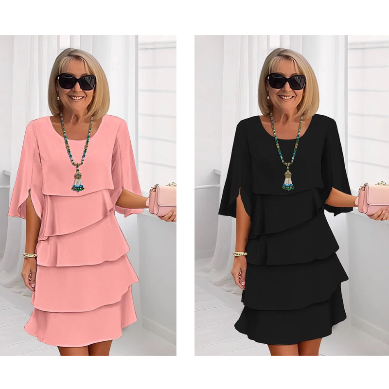 Robe AriaLuxe™ — Bougez librement, ayez un look éblouissant toute la journée