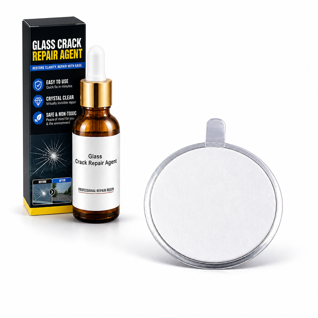 CrystalSeal™ — Restaurez Instantanément la Confiance dans un Verre Impeccable et Incassable