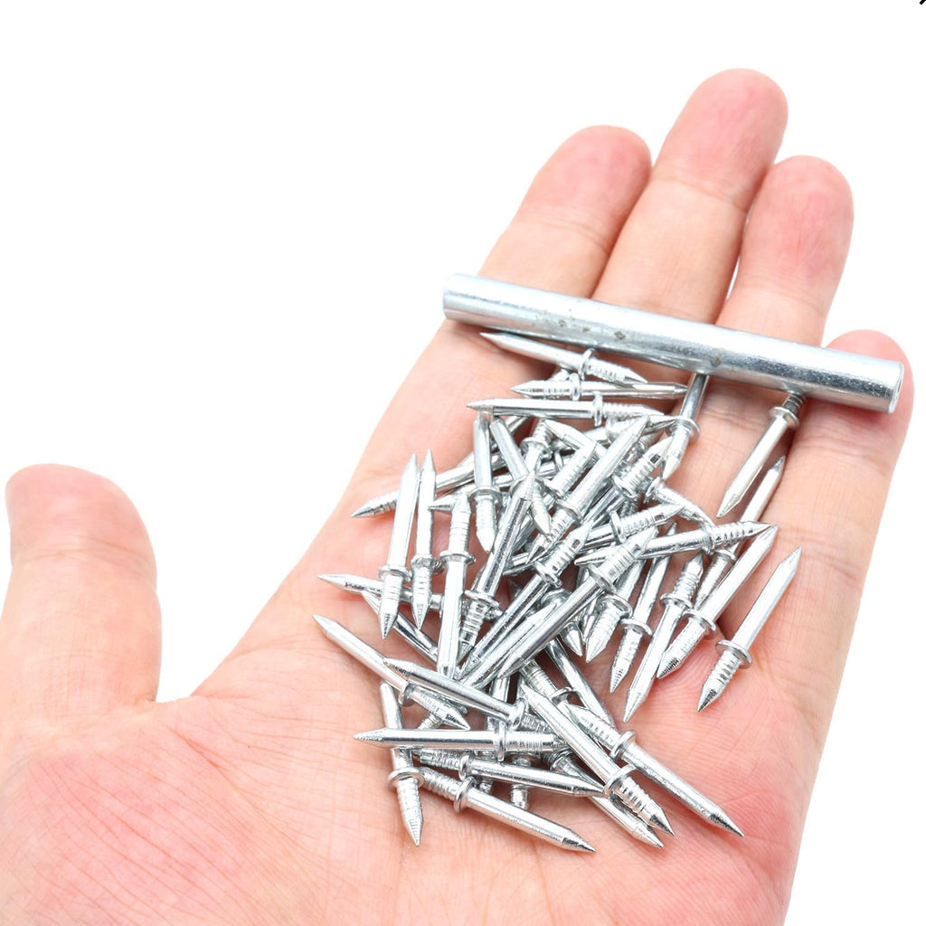 SecureHold™ Clous à Double Tête — Snap dans la Perfection Impeccable, Sans Perçage à Chaque Fois