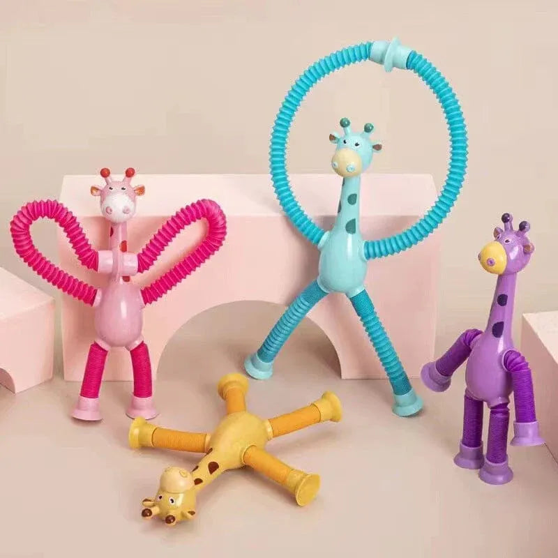 GiraffeStretch – Jouet de Suction Télescopique Amusant