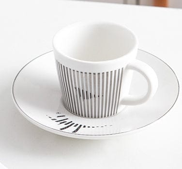 Tasse à café Design avec effet miroir | MirrorSip™ Tasse à café créative avec réflexion | Tasse en céramique élégante pour la maison et le bureau