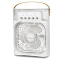 Refroidisseur d'air 3-en-1, Humidificateur & Purificateur d'air – Climatisation portable pour un usage intérieur avec lumière LED