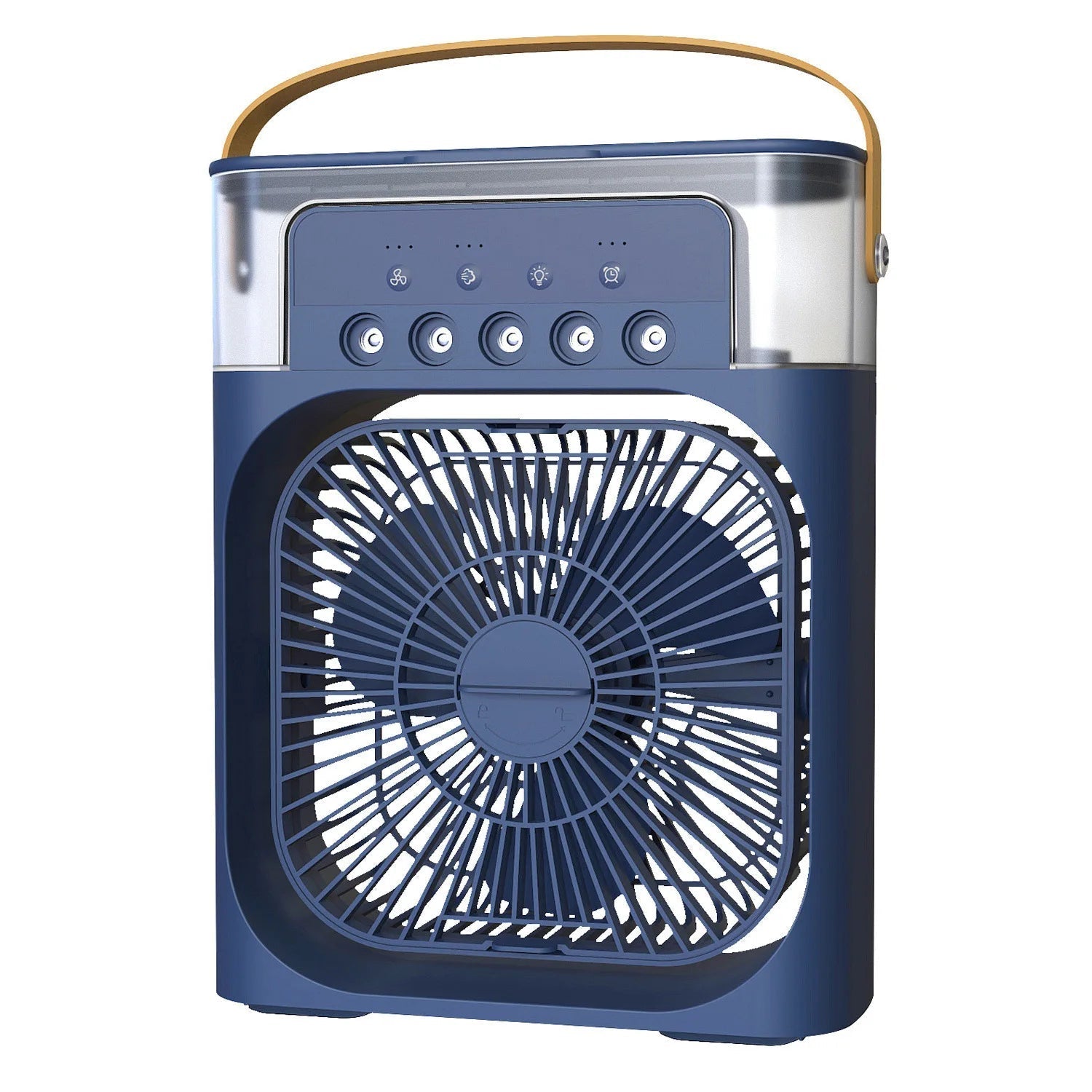 Refroidisseur d'air 3-en-1, Humidificateur & Purificateur d'air – Climatisation portable pour un usage intérieur avec lumière LED