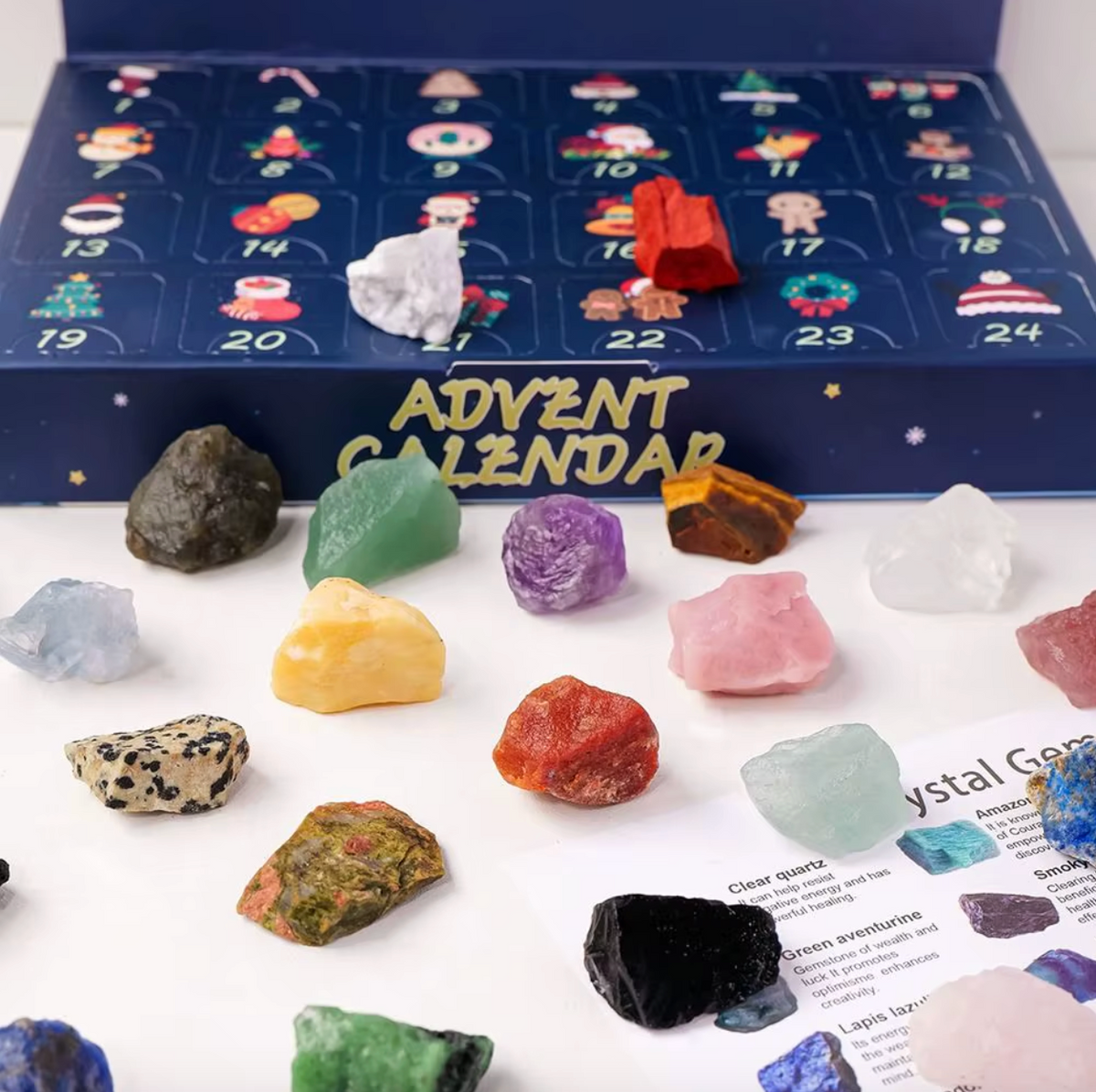 Calendrier de l'Avent FamilieJoy 2025 | Surprises remplies pour tous avec Stitch, Football, Puzzles & Cristaux