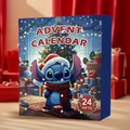 Calendrier de l'Avent FamilieJoy 2025 | Surprises remplies pour tous avec Stitch, Football, Puzzles & Cristaux