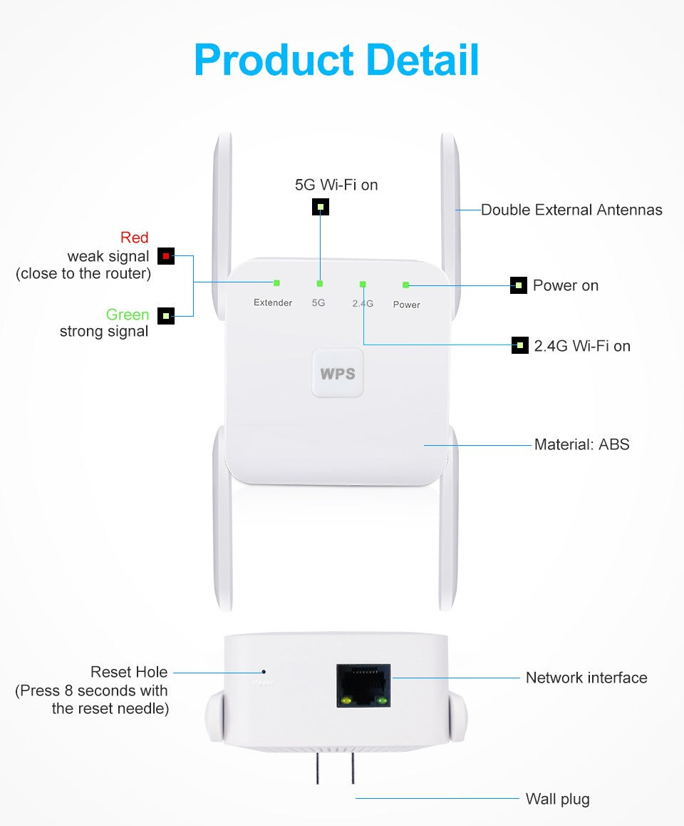 UltraXtend 5G WiFi Booster – Meilleur Extenseur WiFi UK