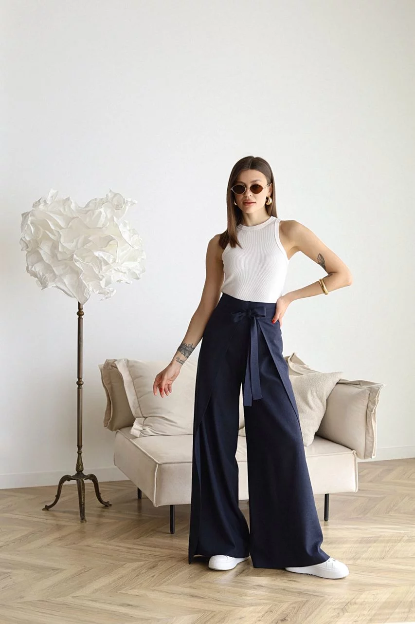 Lina™ – Pantalon en lin à coupe ample