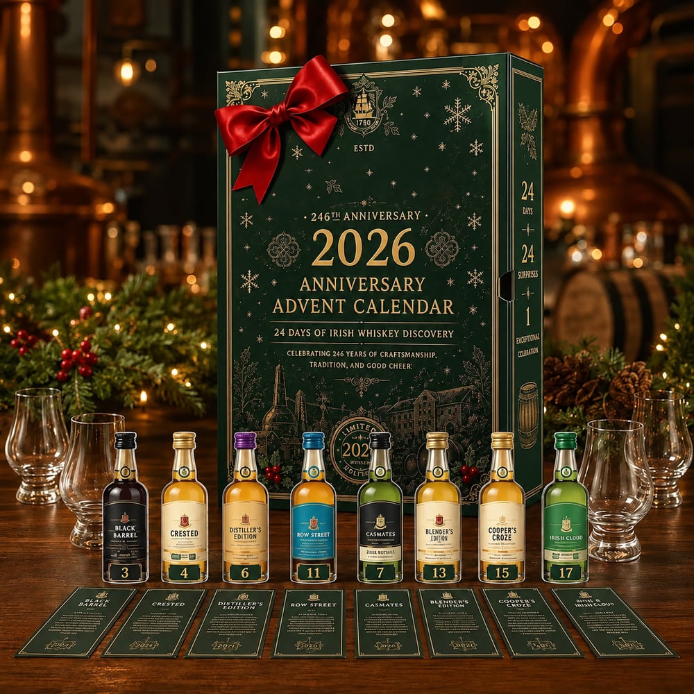 ⏰❄️ Calendrier de l'Avent pour le 246e anniversaire 2026📅 24 jours de découvertes autour du whisky irlandais