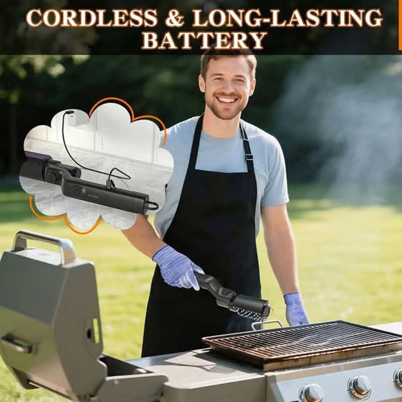 BlazeScrub™ — Nettoyez votre grill sans effort et profitez de chaque moment de barbecue étincelant