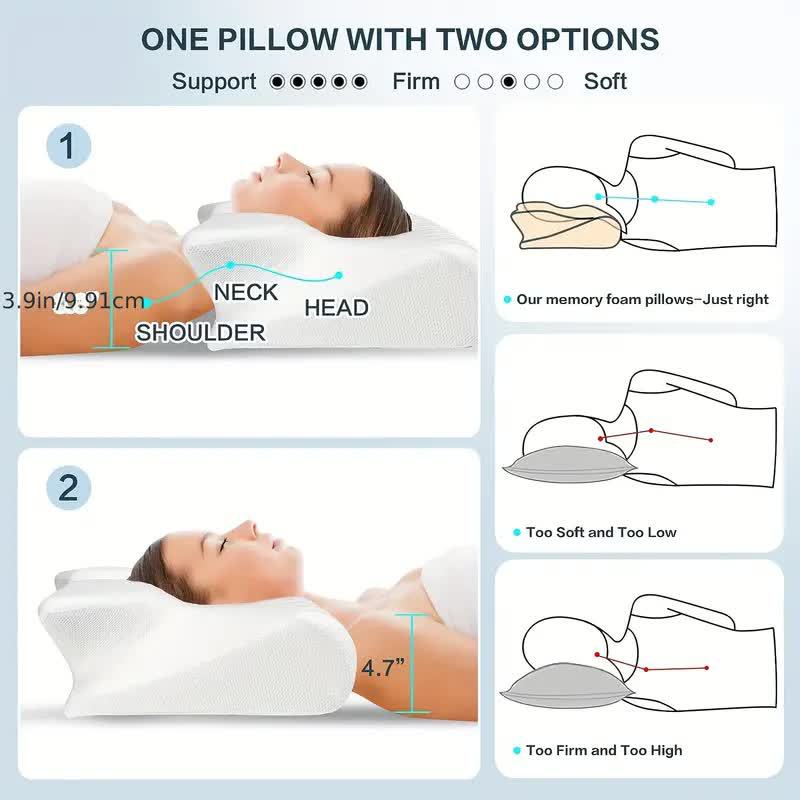 Coussin Ergonomique pour un Sommeil Réconfortant