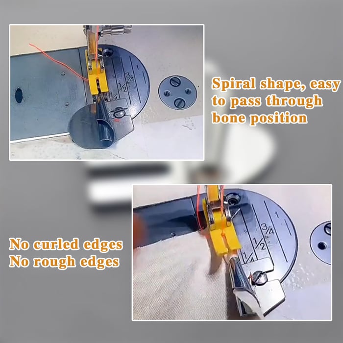 Pied de surjet à ourlet roulé Precision Edge Stitcher