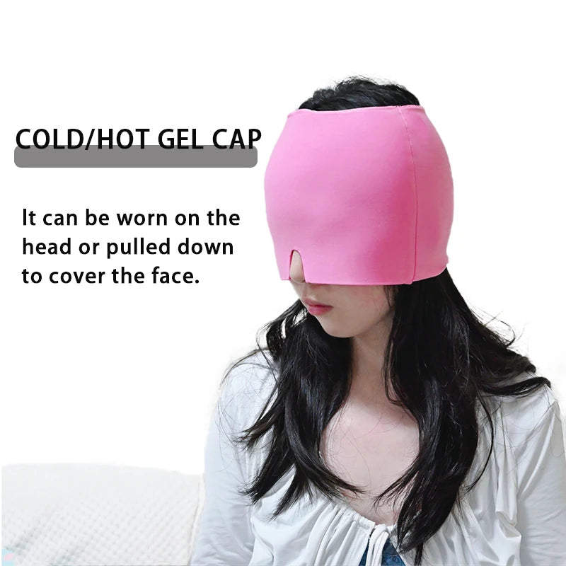 CalmBreeze™ Bonnet de Soulagement des Migraines — Évitez la Douleur Écrasante et Trouvez un Calme Instantané