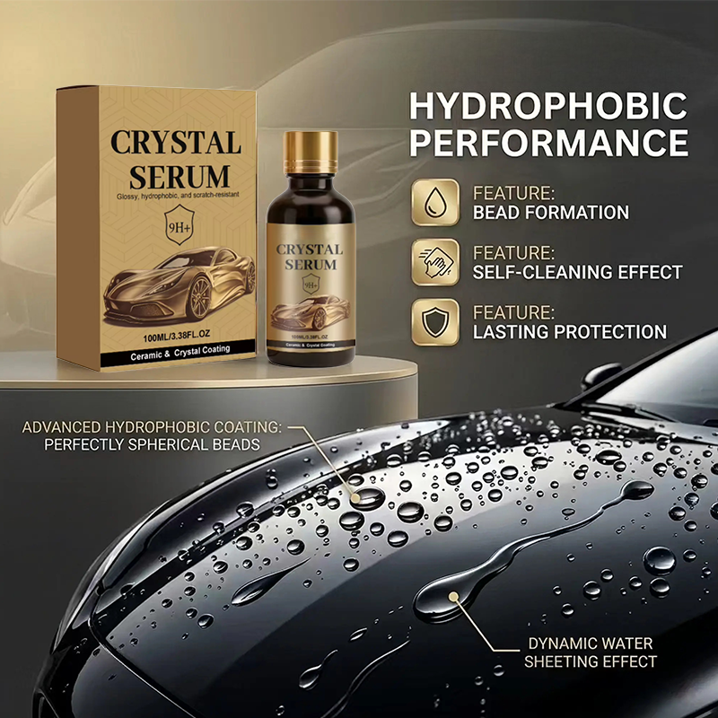 Crystal Serum™ — Éveillez un Éclat Éblouissant et une Armure de Peinture Incassable