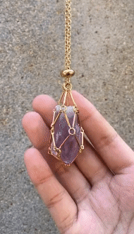 JoyauDiamanté™ - Collier en Pierre de Cristal Interchangeable pour un Style Radieux et une Harmonie Intérieure