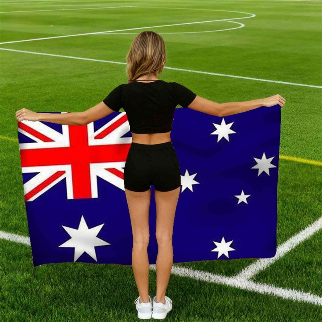 Drapeau de la Coupe du Monde - Cape de Supporter Légère pour Fans - Cape de Support