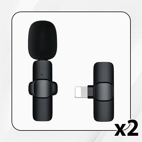 🔥 Nouveau Microphone Lavalier Sans Fil