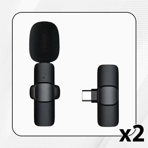 🔥 Nouveau Microphone Lavalier Sans Fil