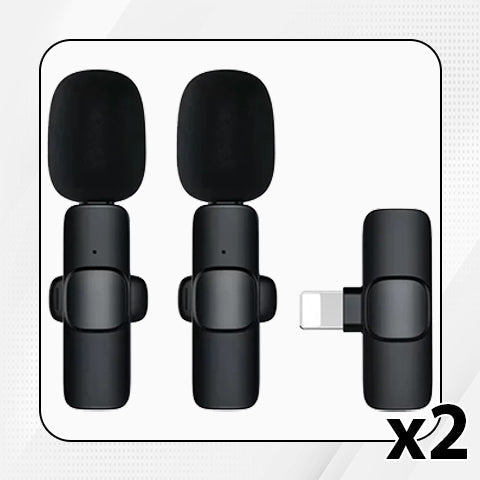 🔥 Nouveau Microphone Lavalier Sans Fil