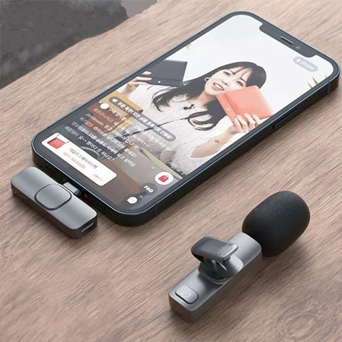 🔥 Nouveau Microphone Lavalier Sans Fil
