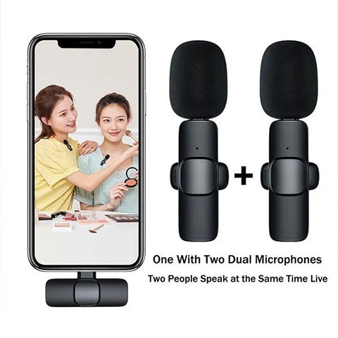 🔥 Nouveau Microphone Lavalier Sans Fil