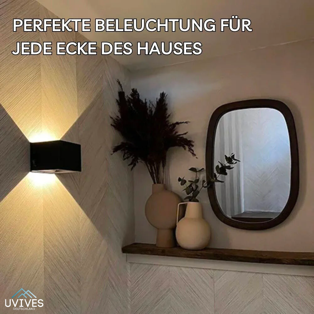 LuminaCube - La lampe murale sans fil et luxueuse !