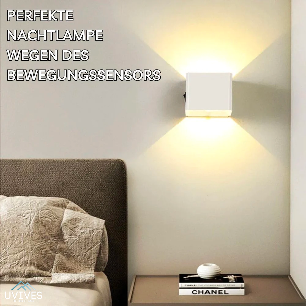 LuminaCube - La lampe murale sans fil et luxueuse !