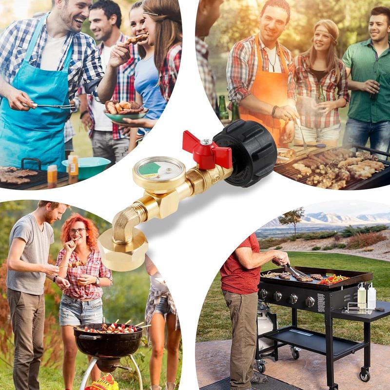 Adaptateur de Recharge de Propane avec Valve