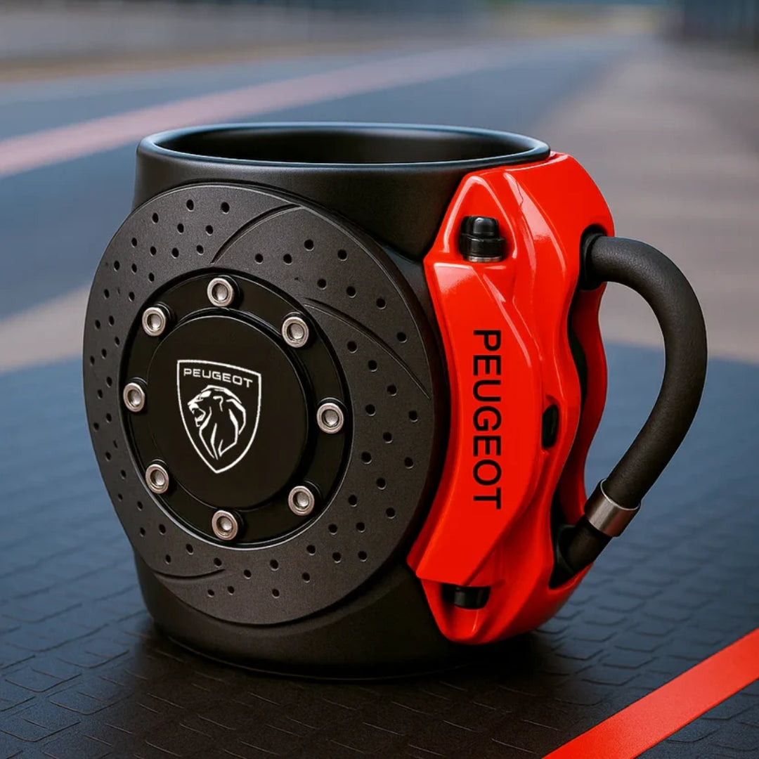 Tasse de Frein - Tasse Unique pour Passionnés d'Automobiles