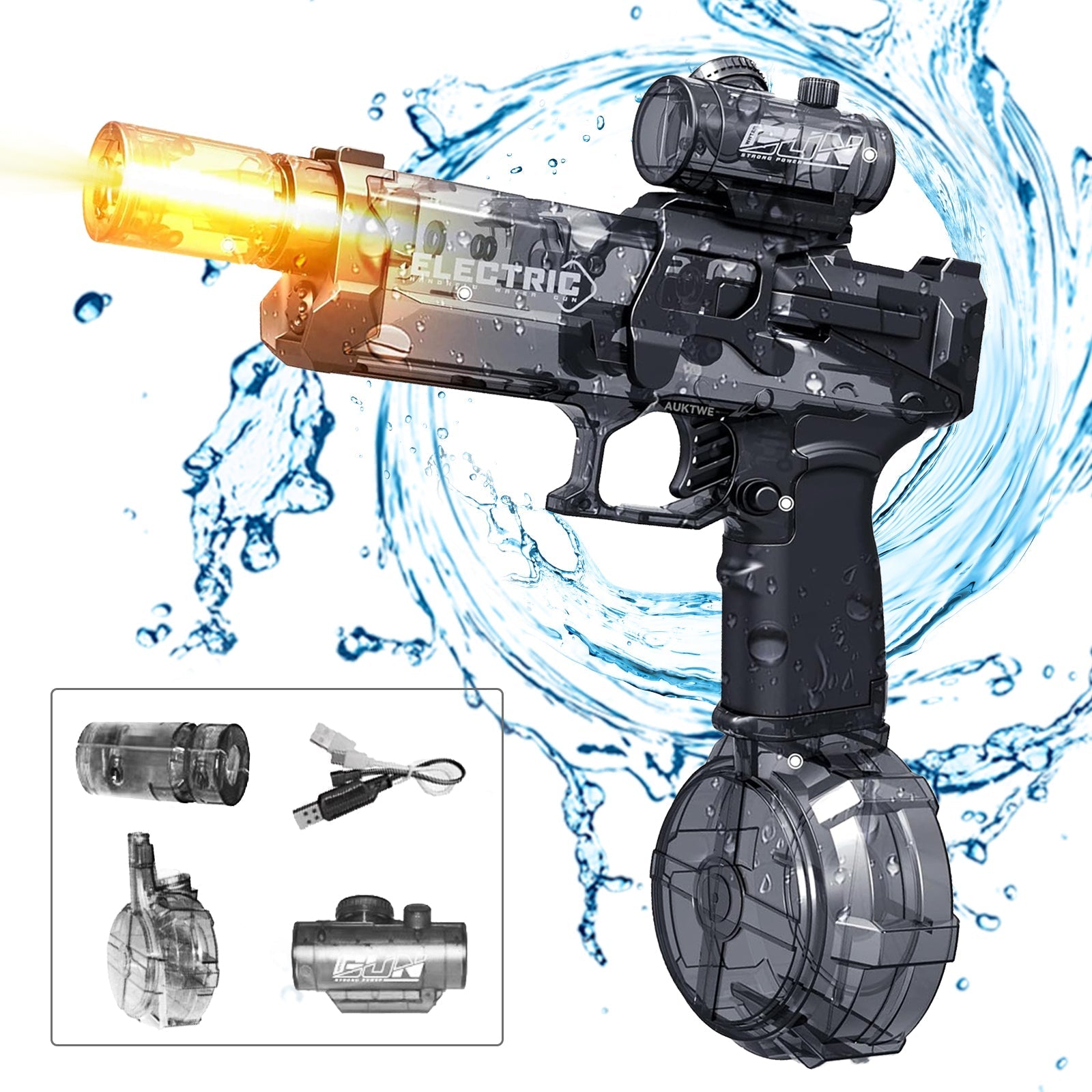 Pistolet YoPoll Haute Capacité pour Jouet de Natation à la Plage