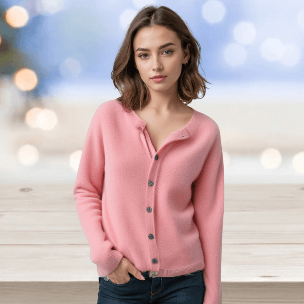 Cardigan Femme avec Col en V