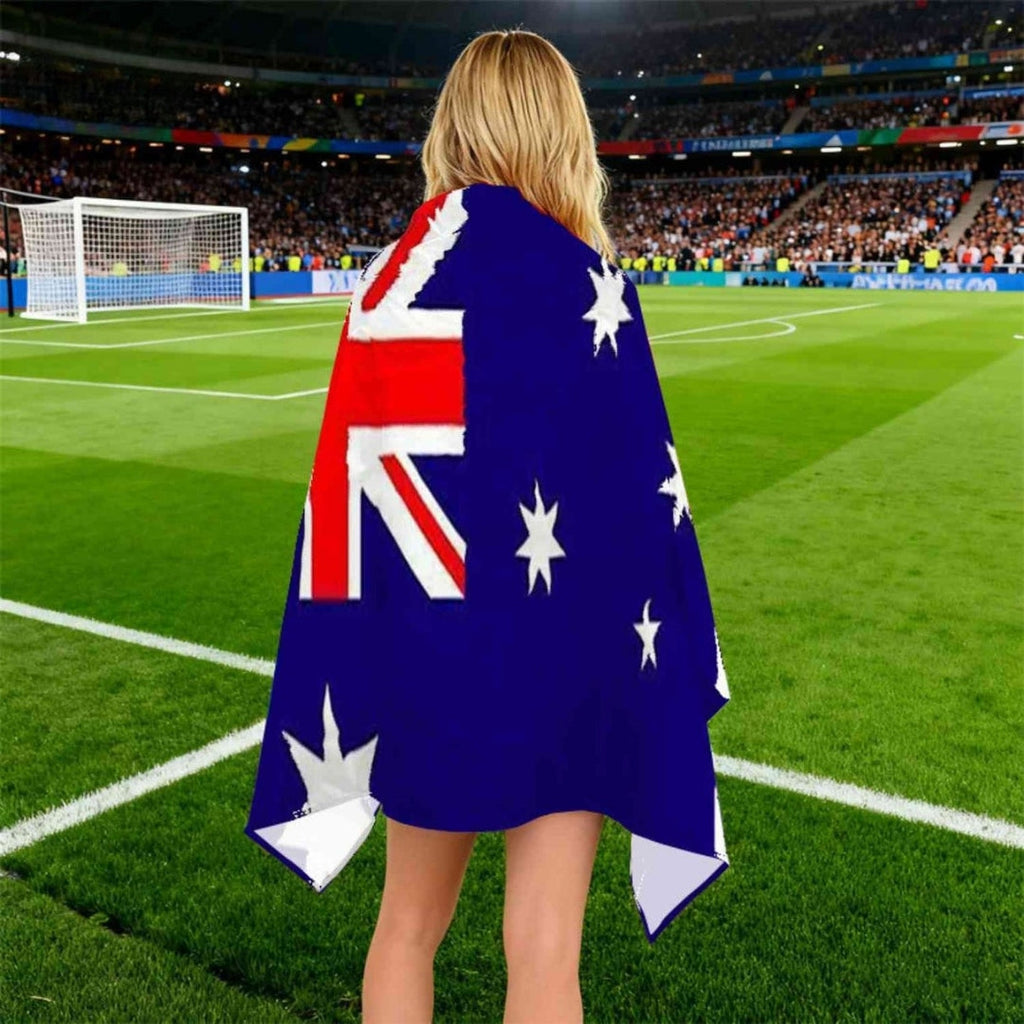 Drapeau de la Coupe du Monde - Cape de Supporter Légère pour Fans - Cape de Support