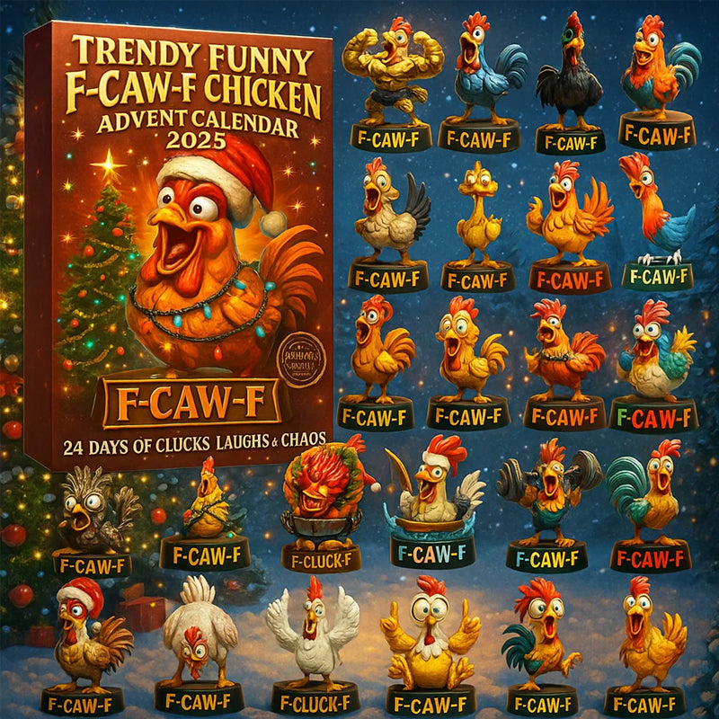 Calendrier de l'Avent CluckJoy | Compte à rebours festif sur le thème des poules pour 2025