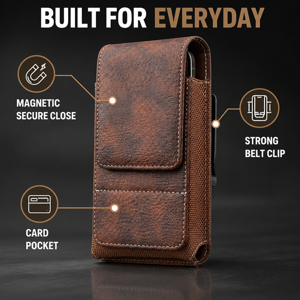 ArmoryVault™ — Gardez Votre Téléphone Verrouillé, Silencieux et Prêt à Tout