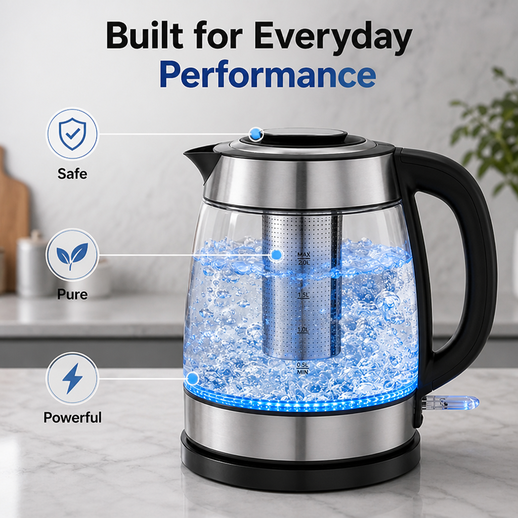 CrystalArc™ — Vivez une eau pure et rapide comme l'éclair, et un luxe sans effort à chaque fois