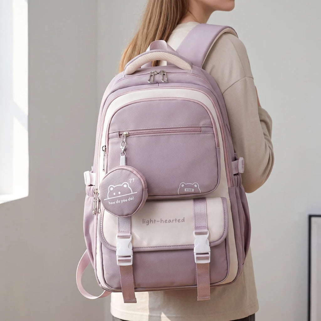 Sac d'École pour Filles avec Grand Design et Plusieurs Compartiments