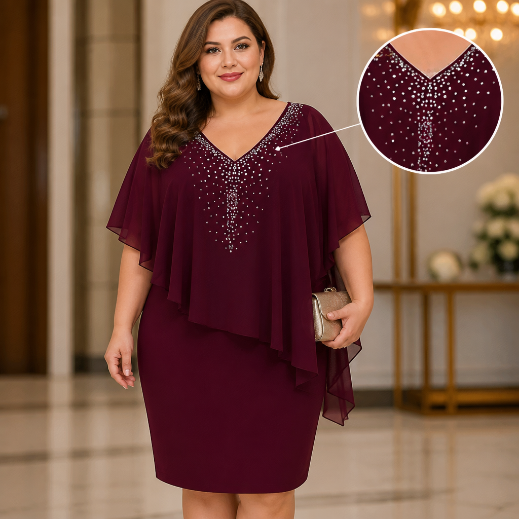 Robe Cape AeroLuxe™ — Commandez Chaque Salle avec Confiance Radieuse et Grâce Effortless