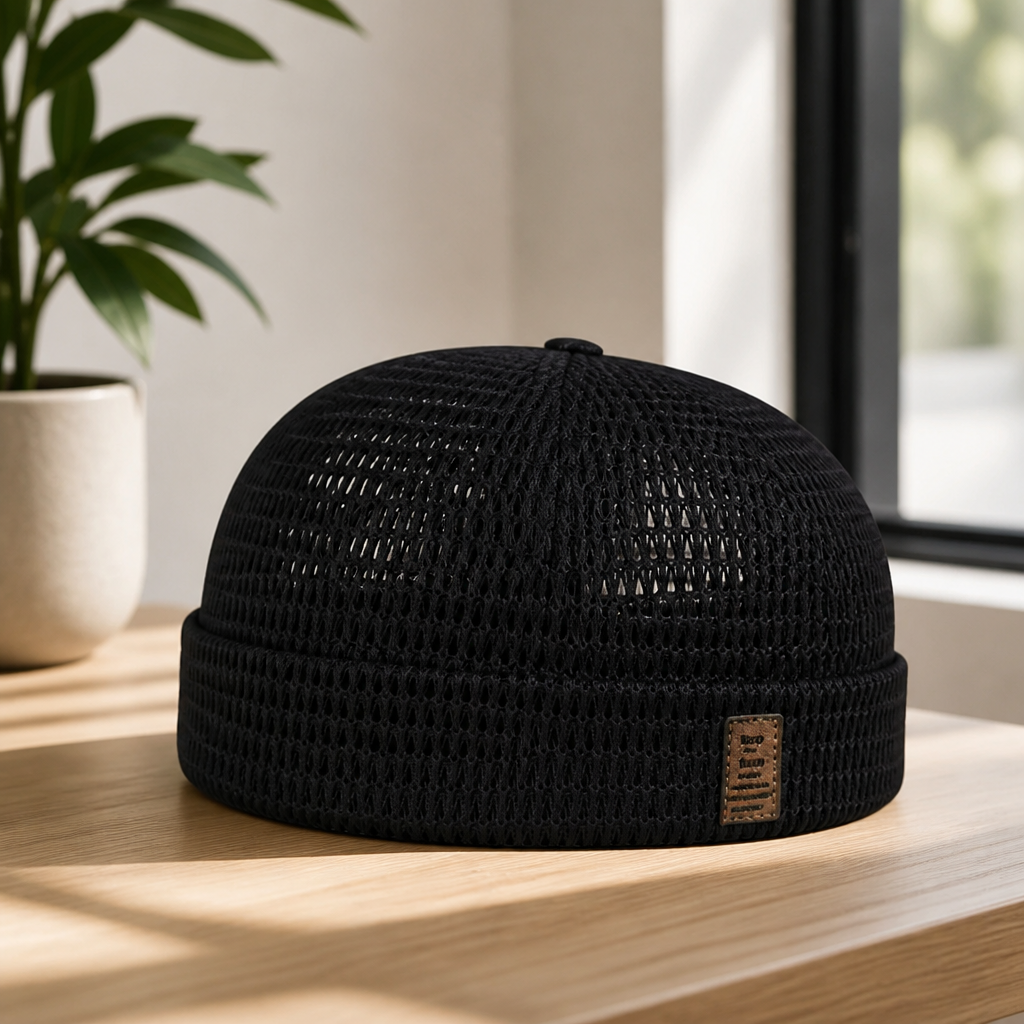 BreezeFlex™ Casquette sans Visière en Maille Respirante — Ressentez Instantanément Plus de Fraîcheur, de Légèreté, et Soyez Prêt à Profiter de Chaque Instant