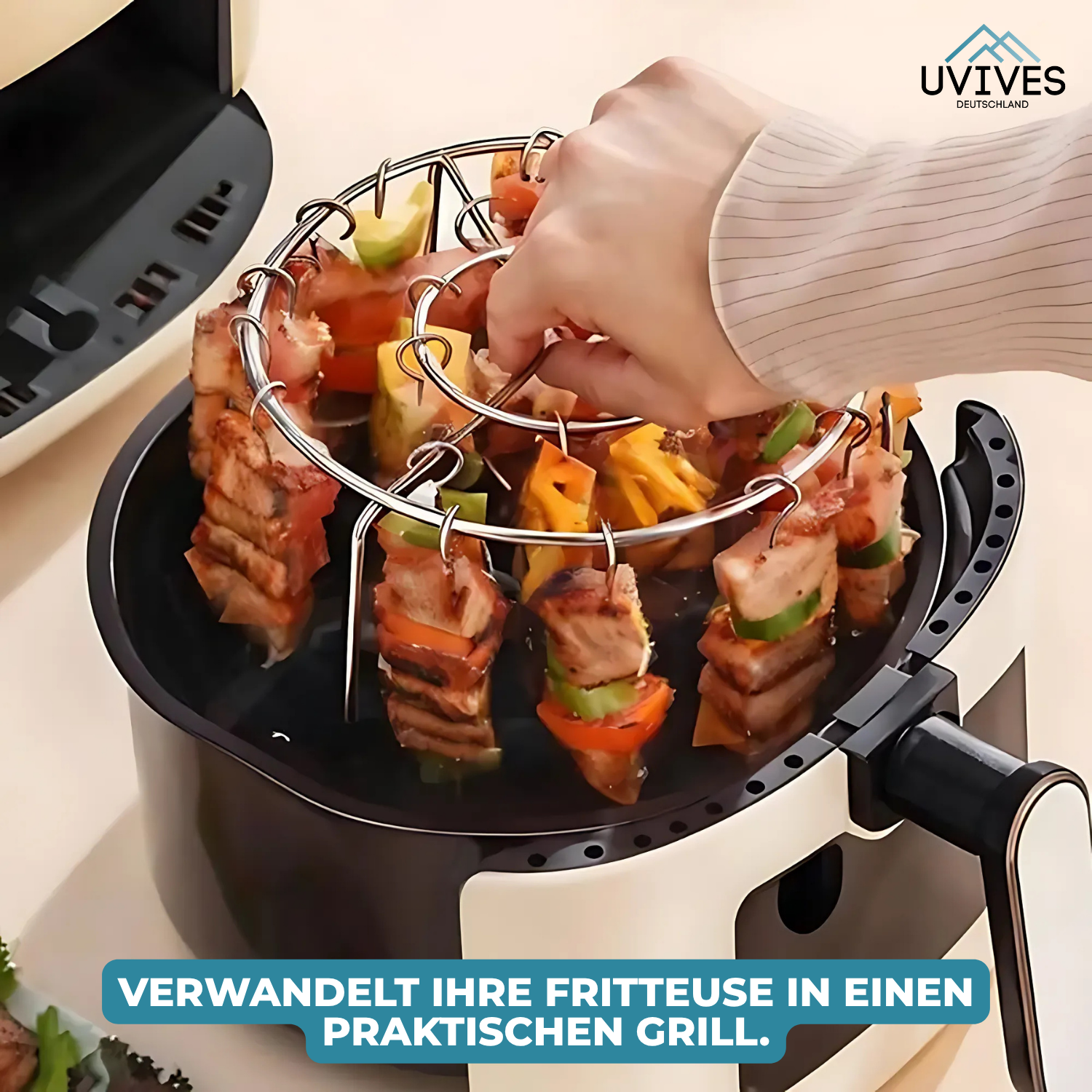CrispGrill Set – Plaisir croustillant sans fumée ni graisse !