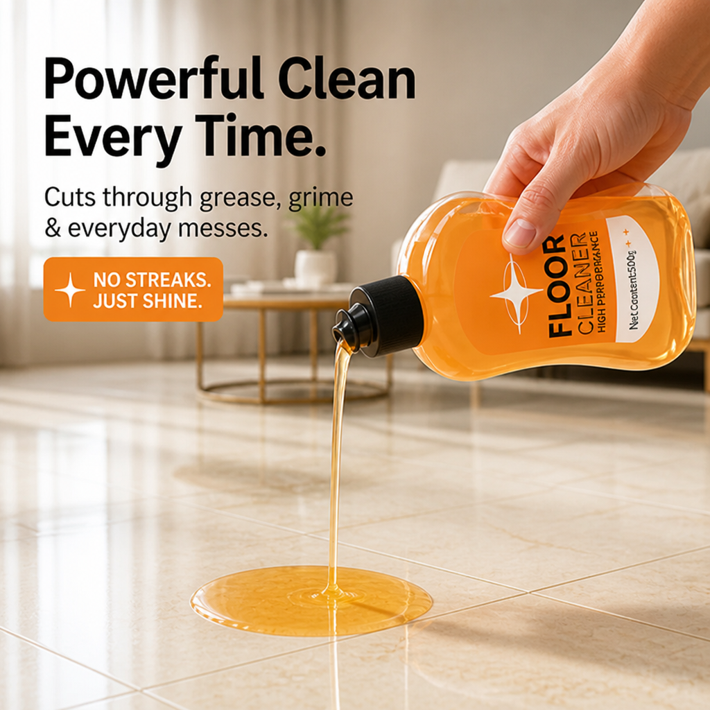 CleanFlo™ — Marchez en toute confiance sur des sols qui brillent avec une propreté pure et sûre