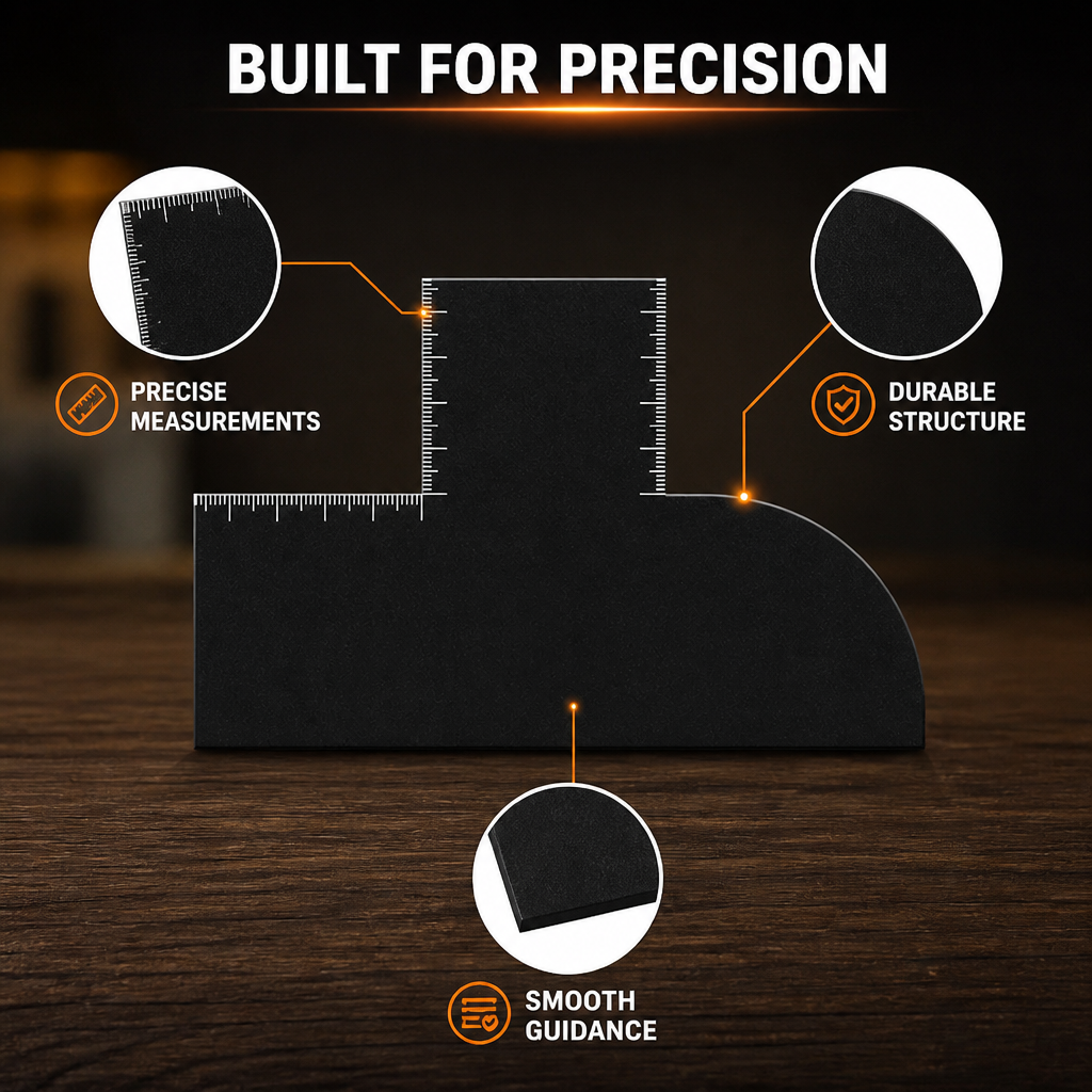 ClipCrest™ Peigne de Guidage de Précision — Coupez Comme un Pro avec une Précision Parfaite et Sans Tracas à Chaque Fois