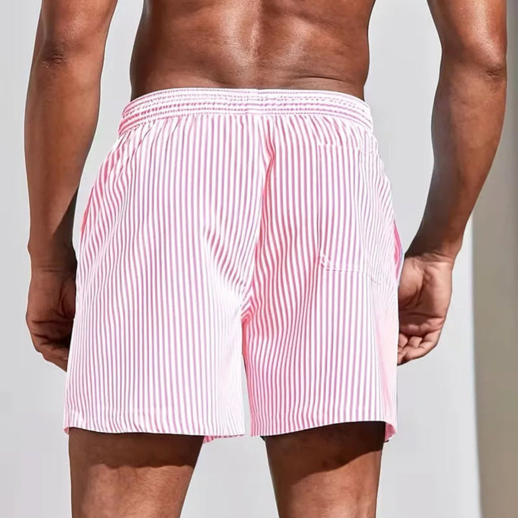 Maillot de bain à motif rayé