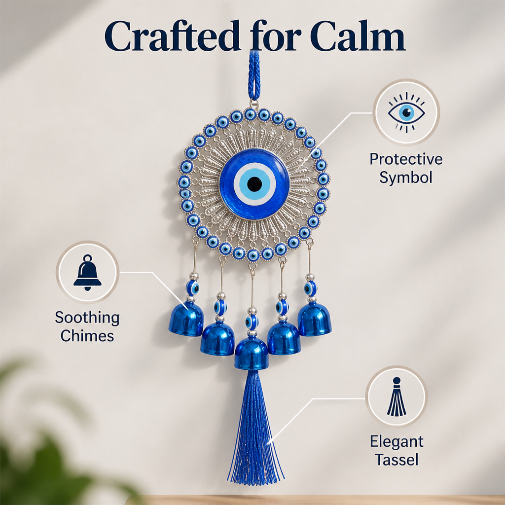AuraShield™ Charm Chime — Transformez Votre Espace en un Sanctuaire de Paix et d'Énergie Positive