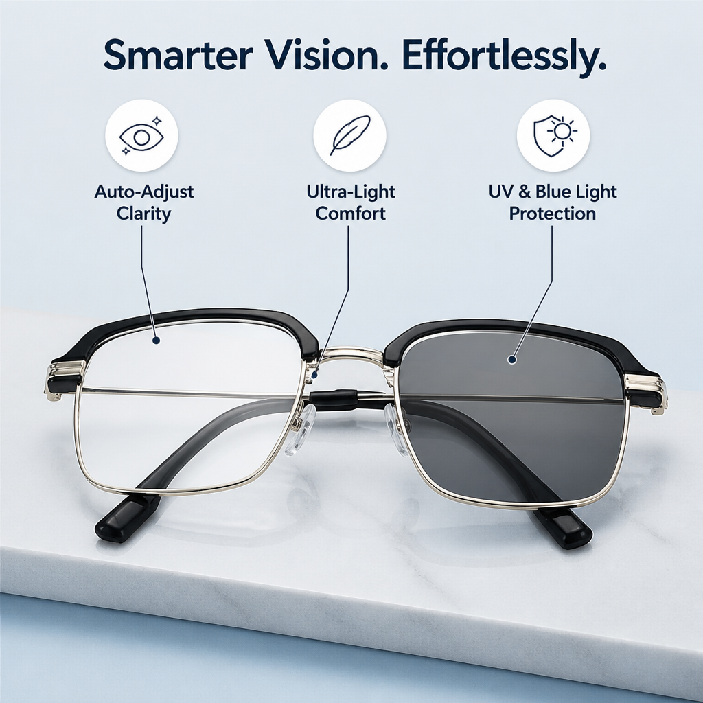 Lunettes de Vision ClariVista™ — Clarté sans effort et confort toute la journée pour chaque moment