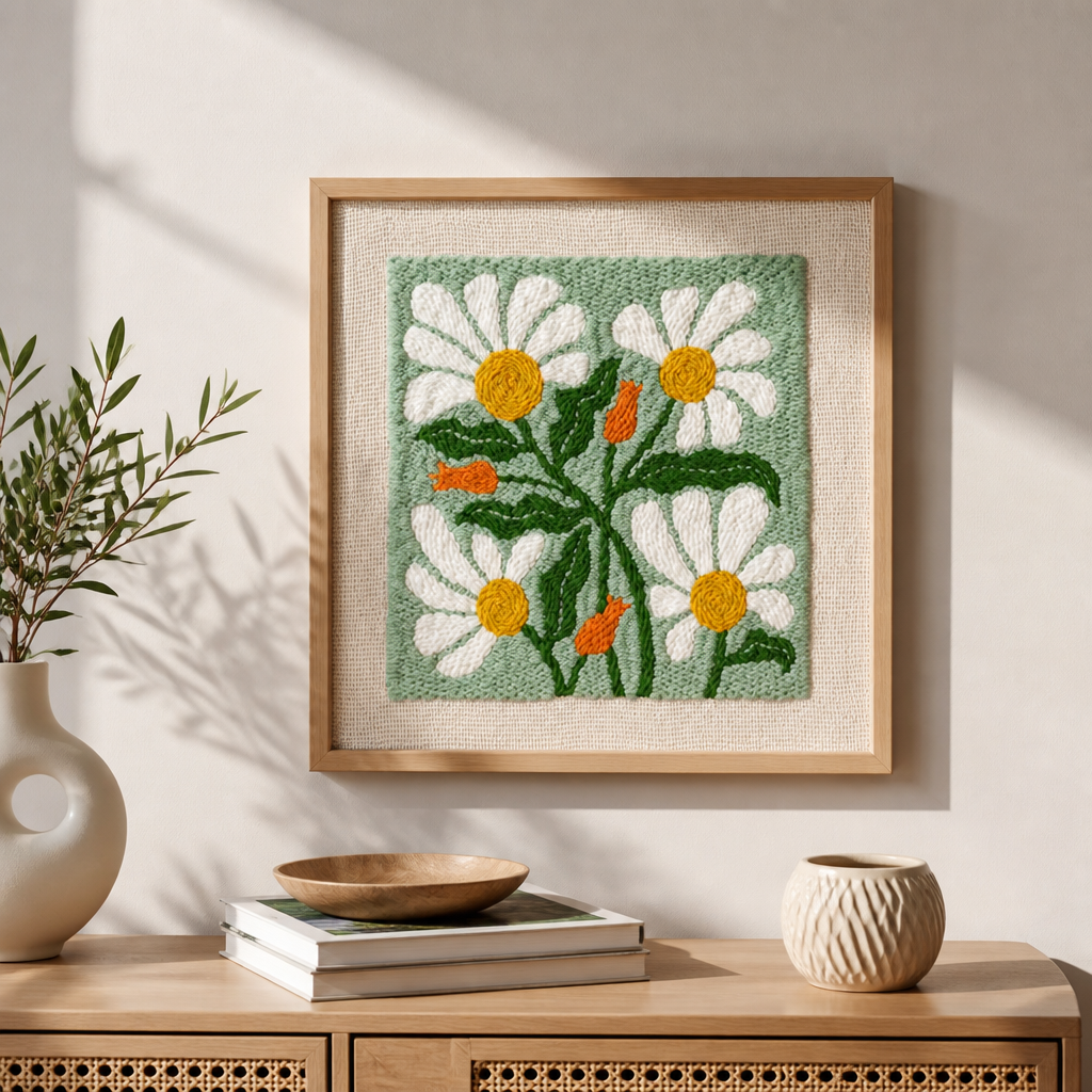 BloomThread™ Édition Carrée — Créez de l'Art Confortable et Coloré qui Réchauffe Votre Âme