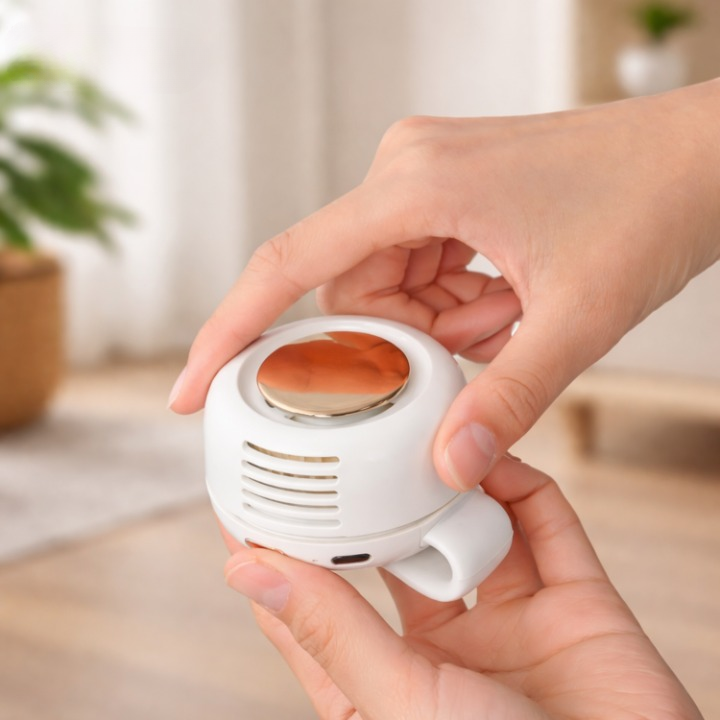 Ventilateur Clip Portable avec Airflow à 360° – Fonctionnement Silencieux