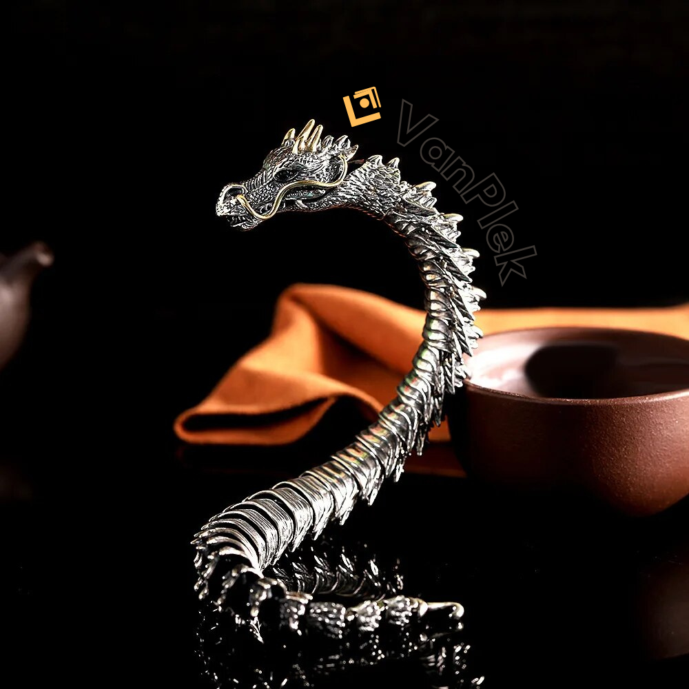 Jewelance™ SilverDragon - Bracelet en Argent Sterling